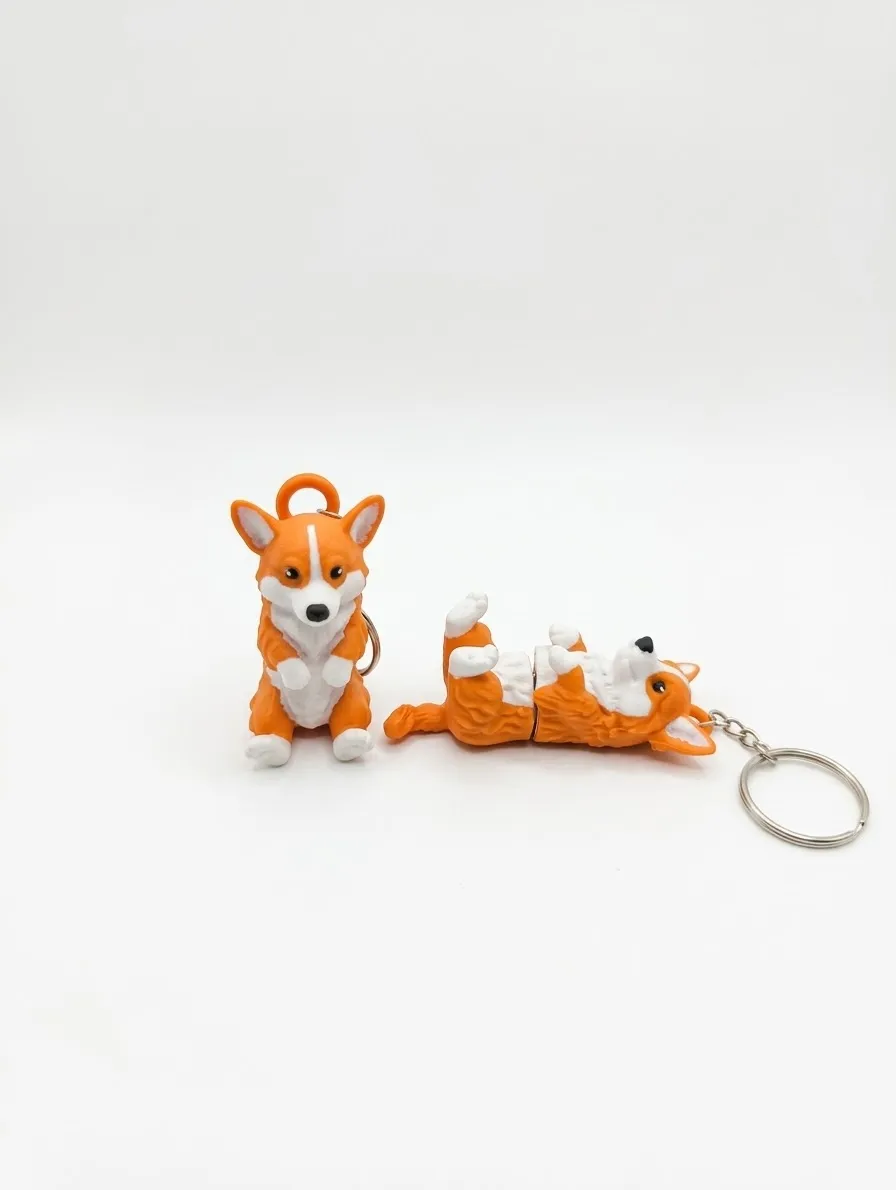 Llavero perro Corgi