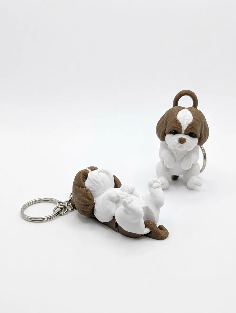 Llavero perro Shih tzu