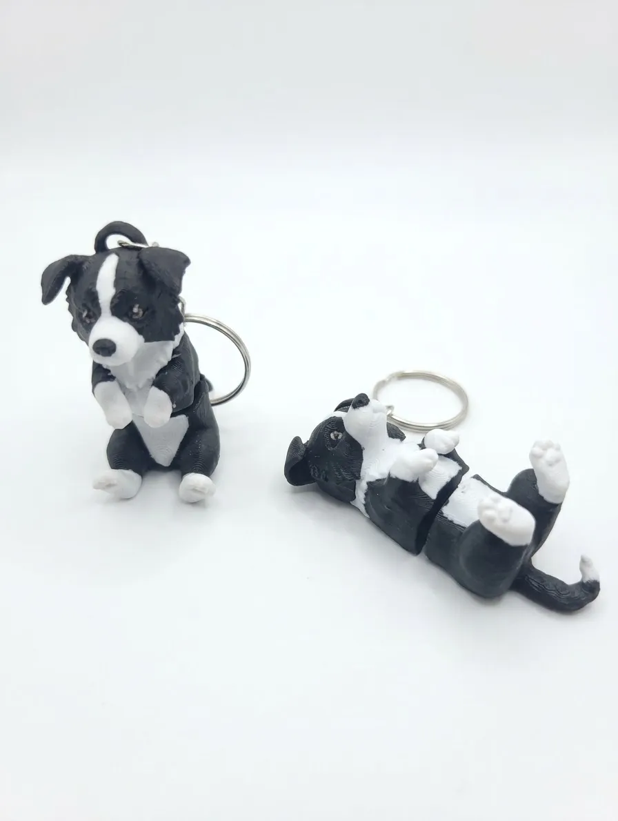 Llavero perro Border Collie